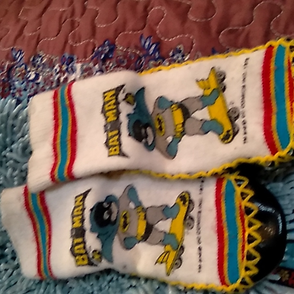 Vintage Batman children moccasins